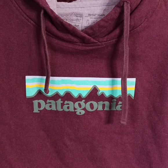 Patagonia Uprisal Maroon Hoodie Size Small - Picture 3 of 7
